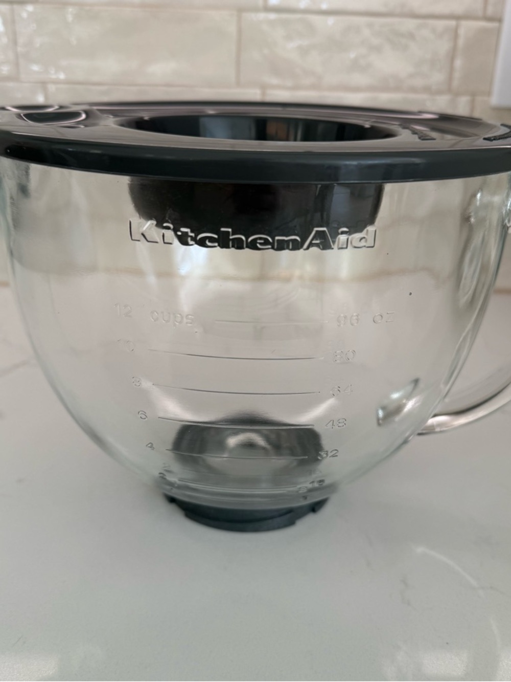 KitchenAid Clear Glass Mixing Bowl with Lid